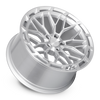 Set 4 19" Dolce Performance Magari Silver Machined Face 19x9.5 5x120 40mm Wheels