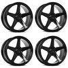 Set 4 20" Dolce Performance Stella Gloss Black 20x8.5 Wheels 5x4.5 38mm Rims