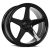 Set 4 18" Dolce Performance Stella Gloss Black 18x8.5 Wheels 5x112 35mm Rims