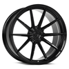 19" Dolce Performance Veloce Gloss Black 19x9.5 Wheel 5x4.5 (5x114.3) 40mm Rim