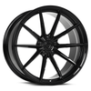 18" Dolce Performance Veloce Gloss Black 18x8.5 Wheel 5x112 35mm Performance Rim