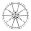 20" Dolce Performance Veloce Gloss Silver Machined Face 20x10 5x4.5 40mm Wheel