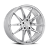 Set 4 20" Katana Racing KR10 Glossy Silver 20x8.5 5x120 40mm Tuner Street Wheels Track Rims