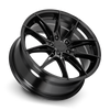 18" Katana Racing KR10 Glossy Black Wheel 18x8 5x120 40mm Tuner Street Track Rim