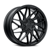 18" Katana Racing KR09 Matte Black Wheel 18x8 5x112 5x114.3 40mm Sport Tuner Rim