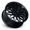 18" Katana Racing KR05 18x8 5x110 5x114.3 40mm Matte Black Sports Racing Wheel