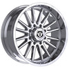 Set 4 20" TIS 567C Chrome Plated Wheels 20x9 8x180 0mm Offroad Truck Rims
