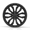 Set 4 20" TIS 556SB Satin Black Satin Black Ring Wheels 20x10 8x180 -20mm Rims