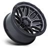 17" Fuel FC881 Surge Gloss Black Machined GTCC 17x9 Wheel 6x5.5 20mm Offroad Rim Truck SUV Wheel