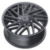 18" Edge Street 355A Anthracite Wheel 18x8 5x4.5 (5x114.3) 5x120 40mm Rim