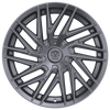 Set 4 18" Edge Street 355A Anthracite Wheels 18x8 5x4.5 (5x114.3) 5x120 40mm Rim