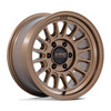 17" KMC KM733 Impact FFT Matte Bronze 17x8.5 Wheel 6x5.5 25mm Offroad Truck Rim
