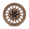 17" KMC KM733 Impact FFT Matte Bronze 17x8.5 Wheel 6x135 0mm For Ford Lincoln Rim
