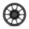 Set 4 Fuel D791 Variant 17x9 5x5 Matte Black Wheels 17" 1mm Rims