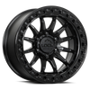 Set 4 20" Lock Offroad Trail Matte Black Gloss Black Ring 20x9 8x170 1mm Wheels For Ford F250 F350 Truck