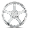 Set 4 18" Katana Racing HR05 Chrome Wheels 18x9.5 5x4.5 (5x114.3) 38mm Rims