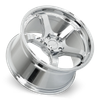 Set 4 18" Katana Racing HR05 Chrome Wheels 18x8.5 5x112 35mm Hiro Spec Rims