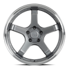 18" Katana Racing HR05 Gloss Gunmetal Wheel 18x8.5 5x112 35mm Hiro Spec Rim