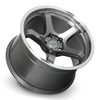 18" Katana Racing HR05 Gloss Gunmetal Wheel 18x8.5 5x112 35mm Hiro Spec Rim