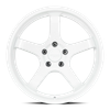 Set 4 18" Katana Racing HR05 Gloss White Wheels 18x9.5 5x120 38mm Racing Rims