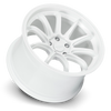 18" Katana Racing HR06 Gloss White Wheel 18x9.5 5x4.5 (5x114.3) 22mm Rim