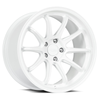 18" Katana Racing HR06 Gloss White Wheel 18x9.5 5x4.5 (5x114.3) 38mm Racing Rim