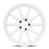 Set 4 18" Katana Racing HR06 Gloss White Wheels 18x8.5 5x120 35mm Racing Rims