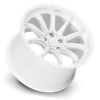 18" Katana Racing HR06 Gloss White Wheel 18x8.5 5x112 35mm Rim HR06-188552GW