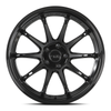 Set 4 18" Katana Racing HR06 Gloss Black Wheels 18x8.5 5x112 35mm Racing Rims