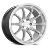 Set 4 18" Katana Racing HR06 Hyper Silver Wheels 18x8.5 5x112 35mm Racing Rims
