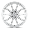 Set 4 18" Katana Racing HR06 Hyper Silver Wheels 18x8.5 5x112 35mm Racing Rims