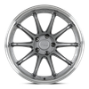 18" Katana Racing HR06 Gloss Gunmetal Wheel 18x9.5 5x120 38mm HR06-189545GMML38