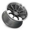 Set 4 18" Katana Racing HR06 Gloss Gunmetal Wheels 18x9.5 5x120 38mm Rims