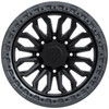 20" TIS 556BA Black Anthracite Ring Wheel 20x10 8x170 -20mm Offroad For Ford Rim
