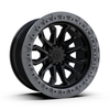 17" TIS 556BA Black Anthracite Ring Wheel 17x9 6x5.5 (6x139.7) -12mm Truck Rim