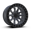 17" TIS 556AB Anthracite Black Ring Wheel 17x9 5x5 -12mm Offroad For Jeep Rim