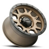 Set 4 17" Ultra 113BZ The Boss Satin Bronze Black Lip 17x9 Wheels 6x135 01mm Rim Truck SUV Rims