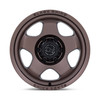 17" Black Rhino Hard Alloys BR031 Sol Burnt Bronze 17x8 Wheel 6x5.5 20mm Rim