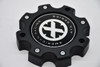 American Racing Atx Matte Black Chrome Logo Wheel Center Cap Hub Cap AX845L170 6.75"