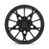 Set 4 TSW Sector 20x9 5x4.5 Semi Gloss Black Wheels 20" 40mm Rims