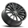 18" Platinum 461BK Exodus Gloss Black 18x8 Wheel 5x4.5 40mm Truck SUV Rim