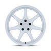 Set 4 19" Rotiform RC208 BPU 19x9.5 5x100 40mm Gloss White Sedan Coupe Car Rims Wheels