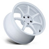 Set 4 18" Rotiform RC208 BPU 18x8.5 5x4.5 45mm Gloss White Sedan Coupe SUV Rims Wheels