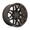 Set 4 Black Rhino Caprock 20x9.5 6x5.5 Matte Bronze Wheels 20" -18mm Rims