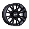 22" Moto Metal MO810 Legacy 22x9 8x170 1mm Gloss Black Wheel Offroad Truck Rim