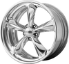 Set 4 18" American Racing VN425 Torq Thrust SL Polished 18x7 5x4.5 0mm Wheels