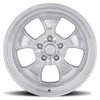 Set 4 17" American Racing Vintage VN450 Hopster 17x11 5x5 -51mm Polished Wheels Classic Truck Car Rims