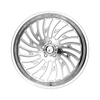 Set 4 24" Fittipaldi Offroad FTF507P Polished 24x10 Wheels 4x156 -25mm Rims