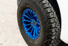 Set 4 Black Rhino Kaizen 20x9.5 6x135 Dearborn Blue Wheels 20" 12mm Rims