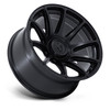 20" Fuel FC906 Halo Blackout 20x10 Wheel 5x5 (5x127) 5x5.5 (5x139.7) -18mm Rim